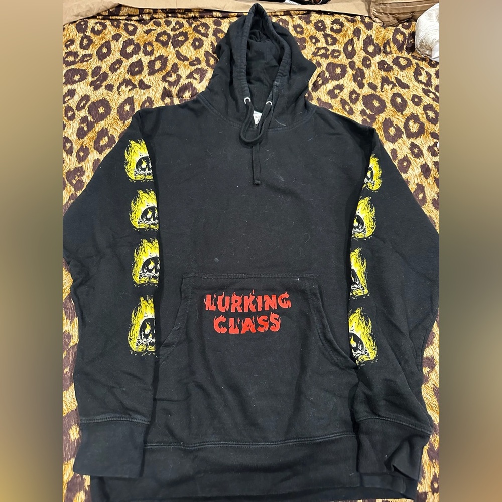 Trust No Suits x Matt Stikker Collab Lurking Class Hoodie - size M